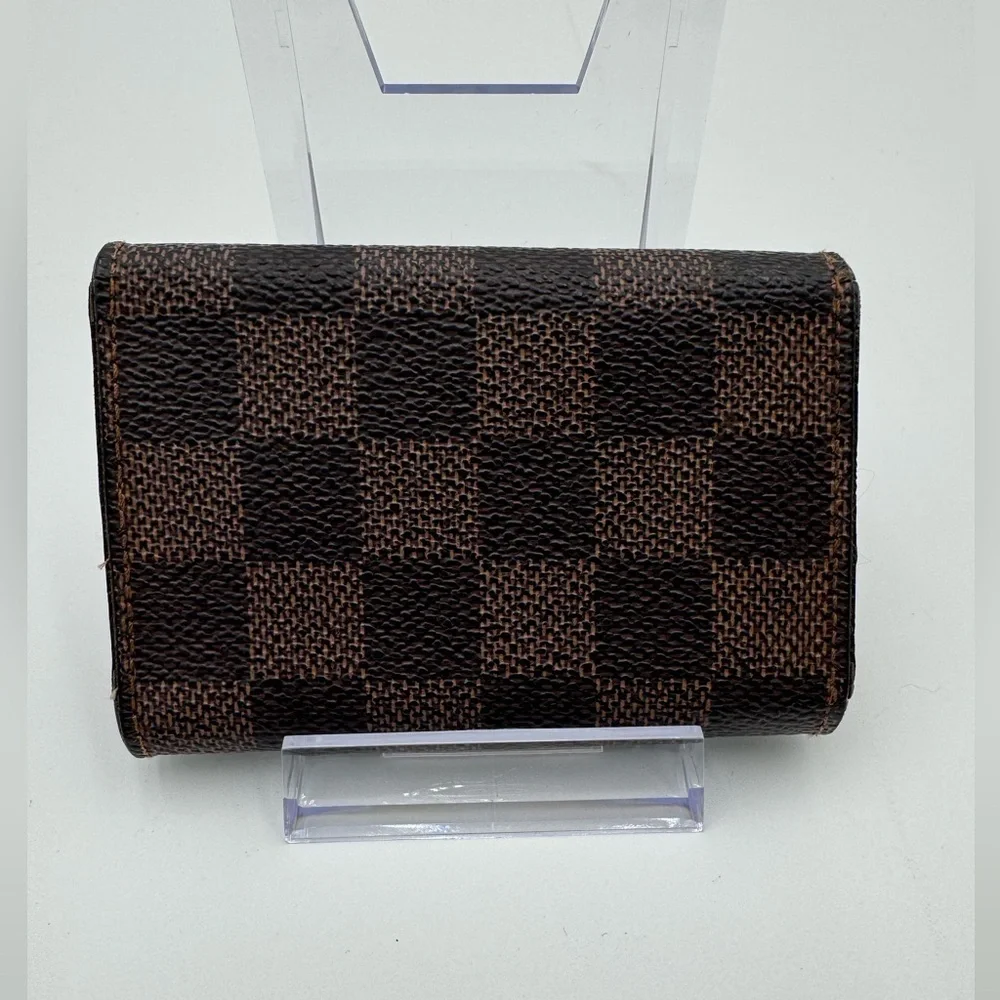 Louis Vuitton Key Case Damier Multicle 6 Hooks Ebene Men's Women's